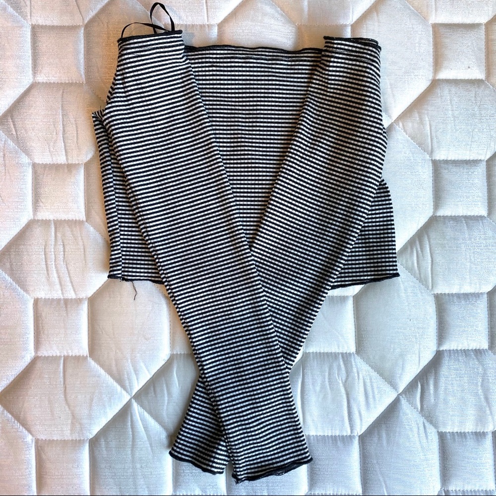 Showpo Striped Crop Top NEW